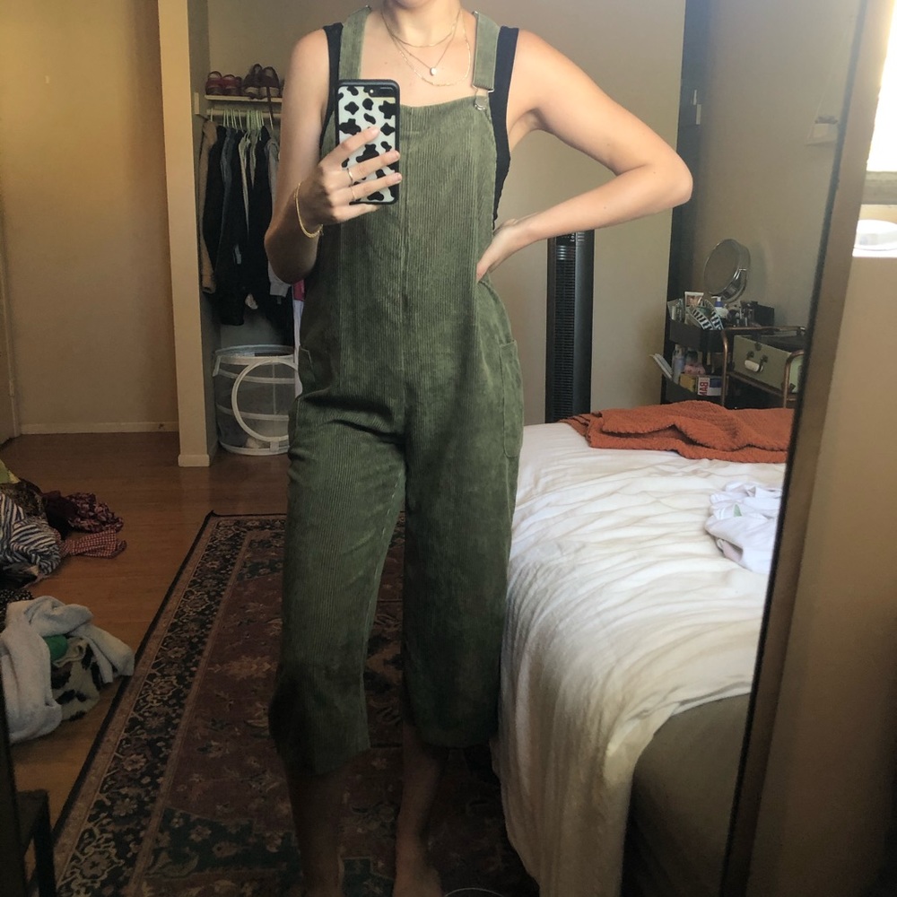 corduroy overalls